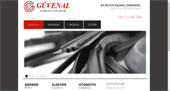 Desktop Screenshot of guvenallastik.com.tr